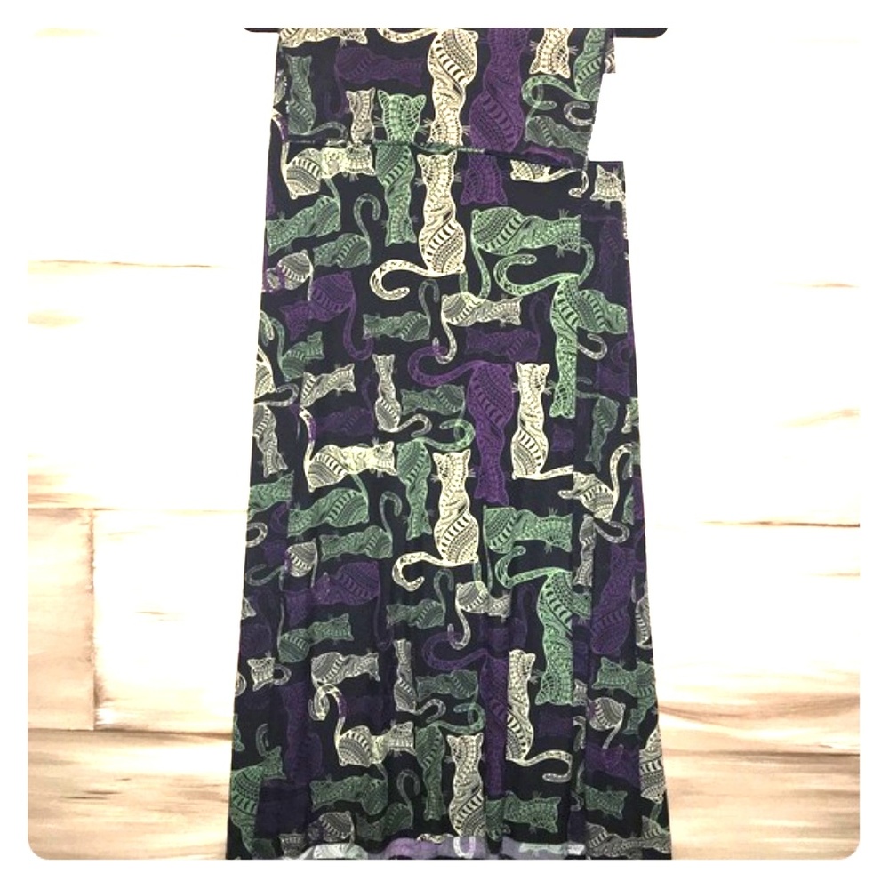 🐈LLR Maxi skirt Cat print!
